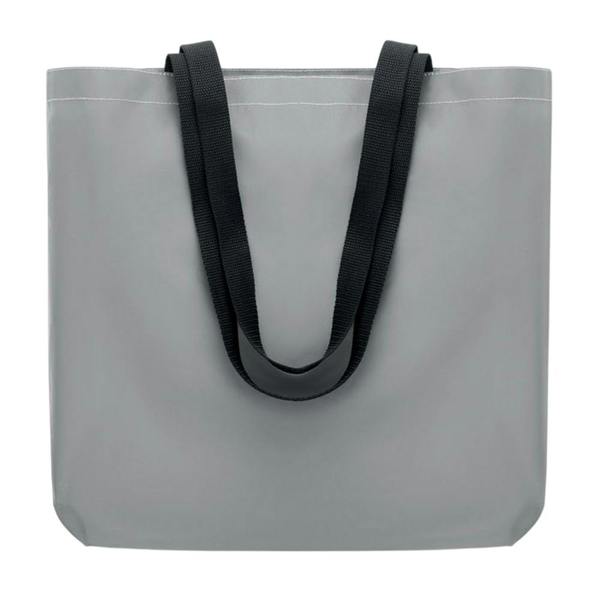 MidOcean Visi Tote Reflective Shopper Bag - Matt Silver