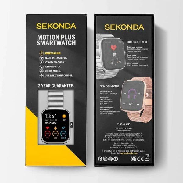 Sekonda Motion Plus Silver Smart Watch 30221