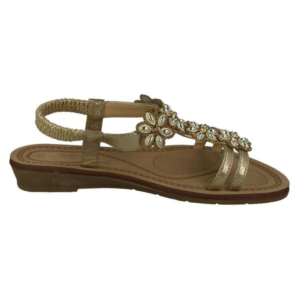 Savannah Ladies Savannah Strappy Slingback Sandals