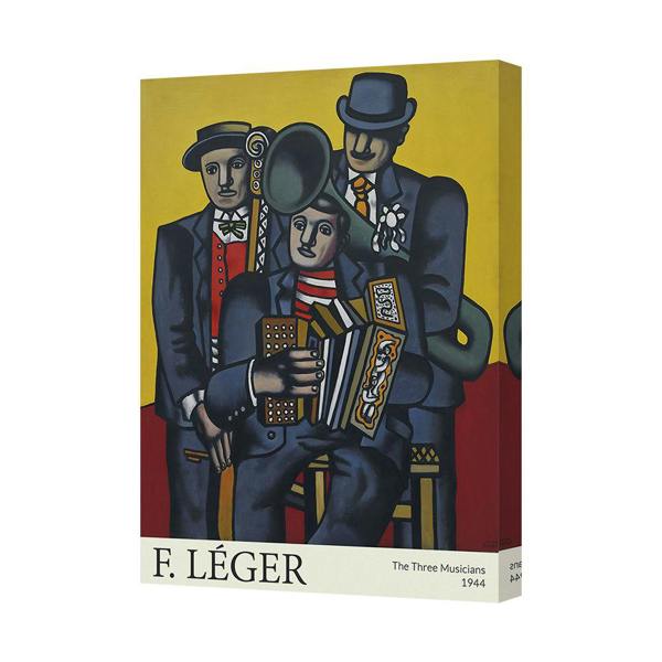 Benjamin Tate Design Fernand Leger The Three Musicians Canvas Wall Art Print