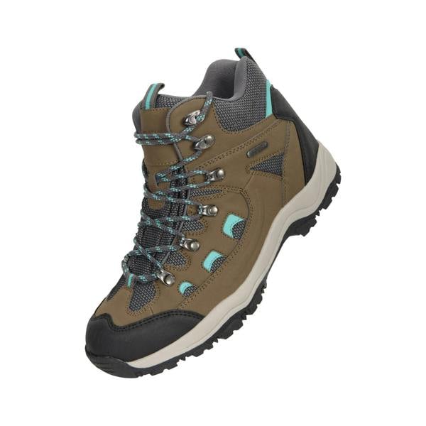 Mountain Warehouse Womens/Ladies Adventurer Waterproof Walking Boots - Khaki - 