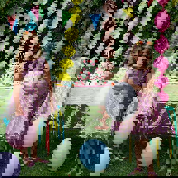 Rachel Riley 3D Daisy Tulle Party Dress