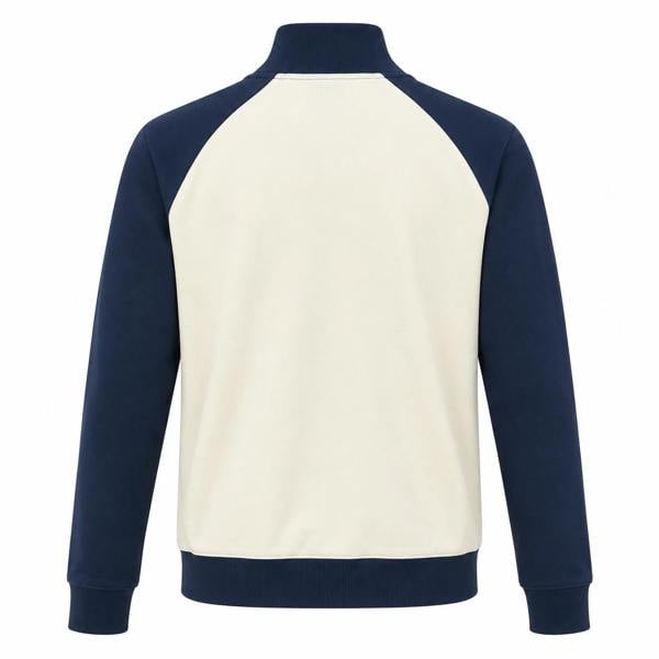 Ellesse Caldona Track Top Jacket Ecru/Navy