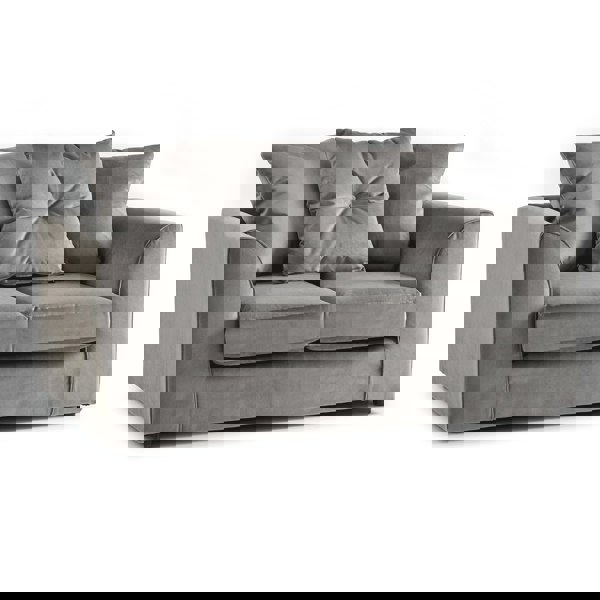 Fernando Plush Velvet Fabric 2 Seater Sofa