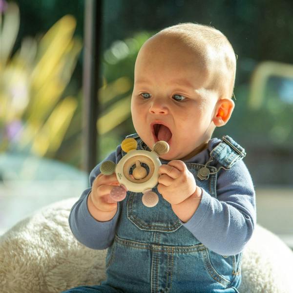 tickit SiliSoft® Rattle Teether (Earth)
