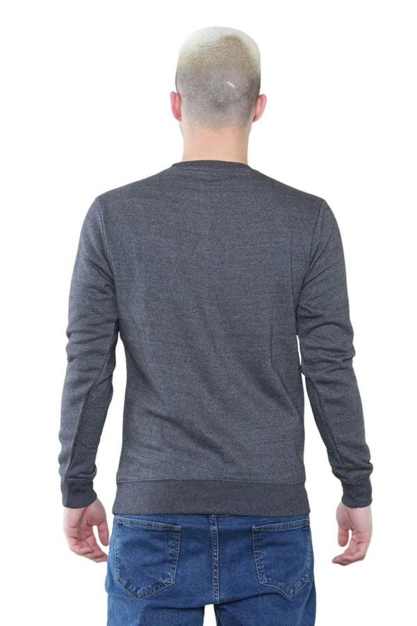 Elaina Fashion Men's Classic Grey Sweatshirt - Casual Comfort and Stylish Fit