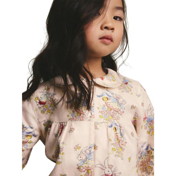 Cath Kidston Baby Girls Woven Button Through Pyjama Set - White - 