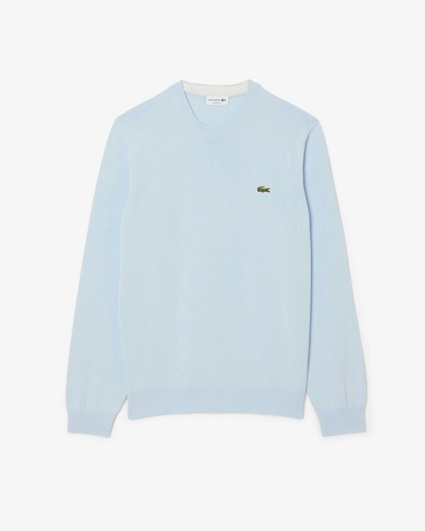 Lacoste Mens Organic Cotton Crew Neck Sweater - Rill T01