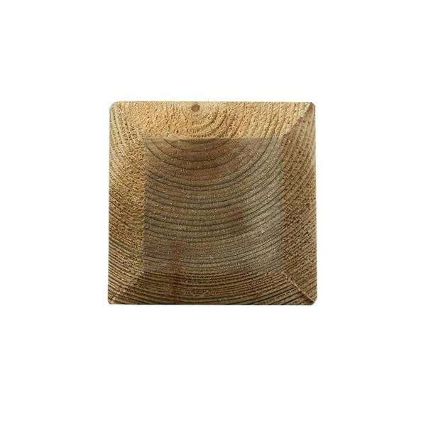 Snowdon Timber Treated Chamfered Decking Newel Post (W) 82mm (H) 1.25m