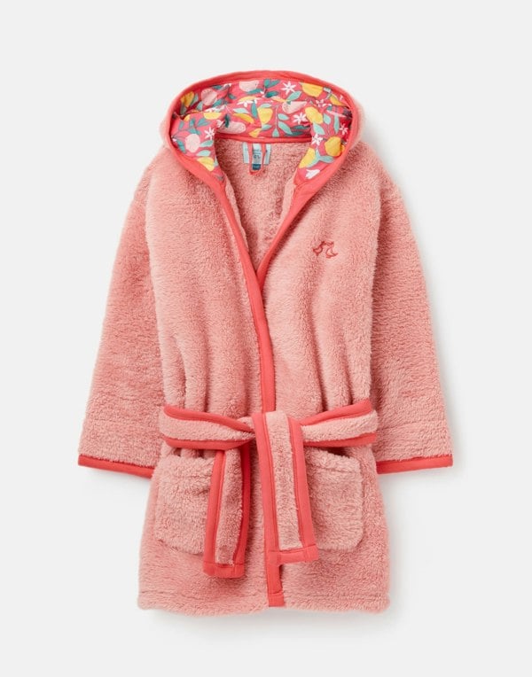 Luca and Rosa Lemon Grove Girls Fleece Dressing Gown