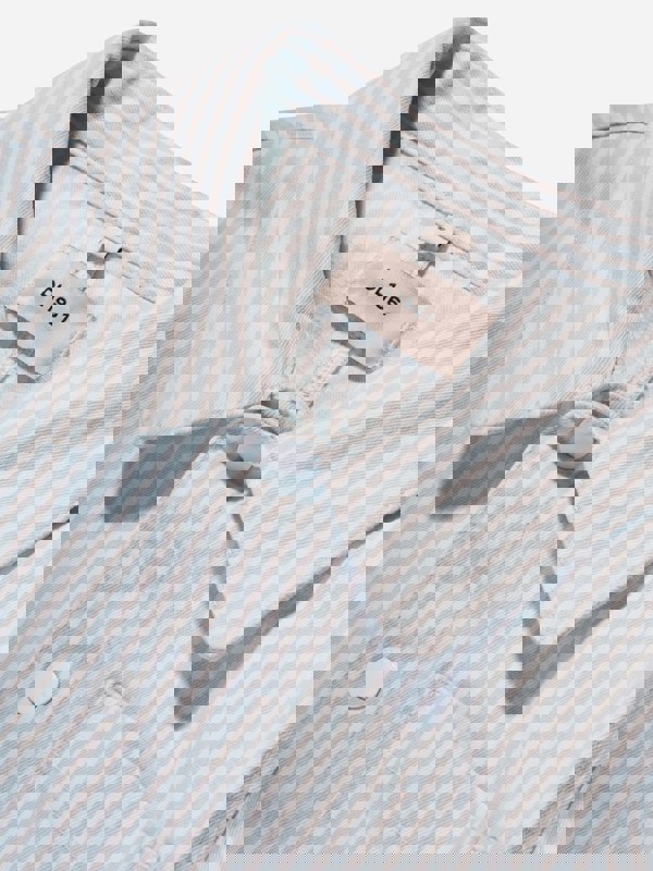 DL1961 Girls Manning Striped Jacket in Blue