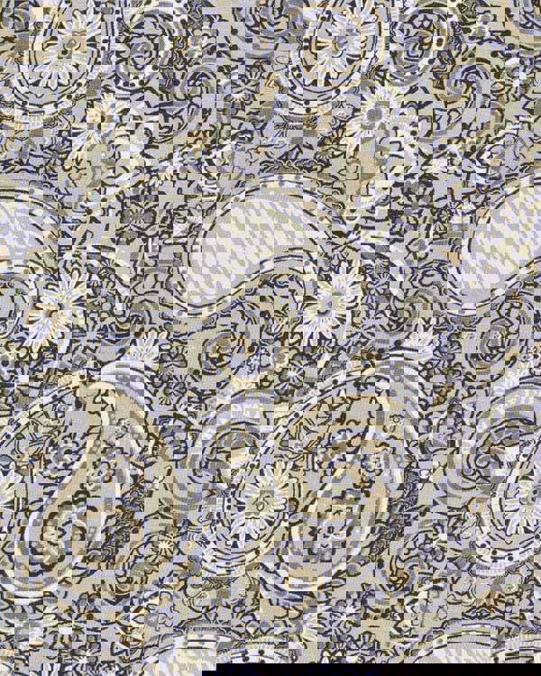 Lambretta Mens All Over Paisley Branded Retro Casual T-Shirt