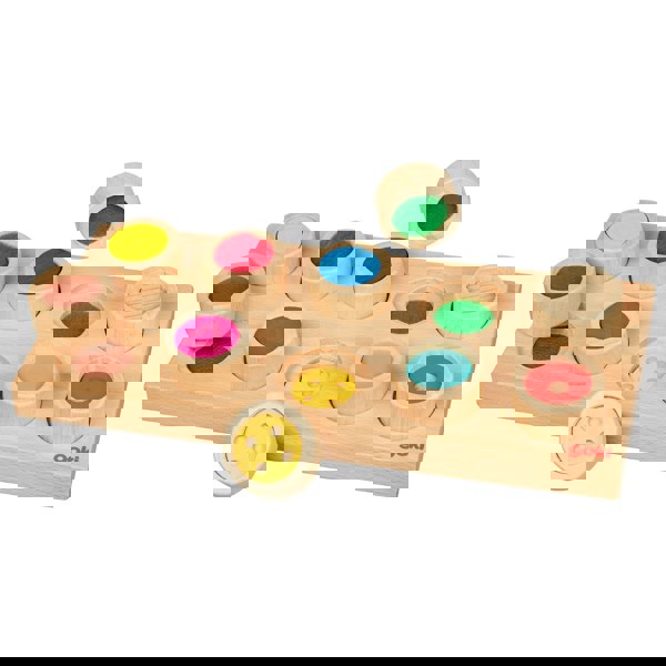 Goki Wooden 10 Piece Feel A Pair Memo Game