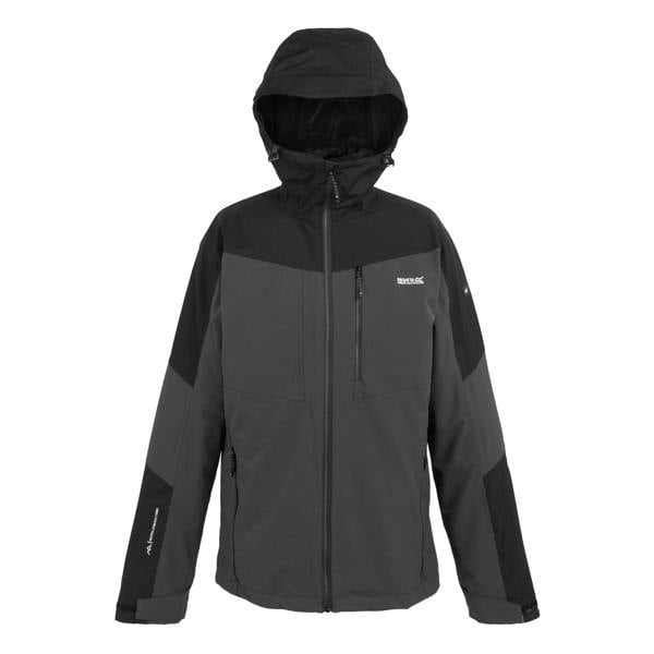 Regatta Mens Wentwood IX 3 in 1 Jacket - Ash/Black