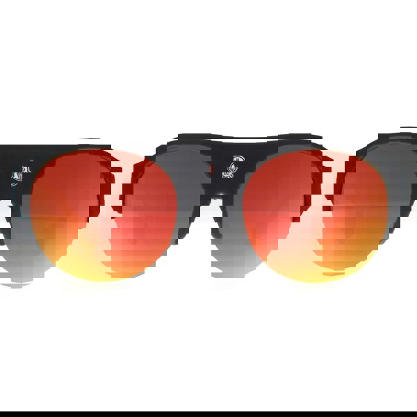 Moncler Sunglasses ML0050 20C Black Orange Mirror