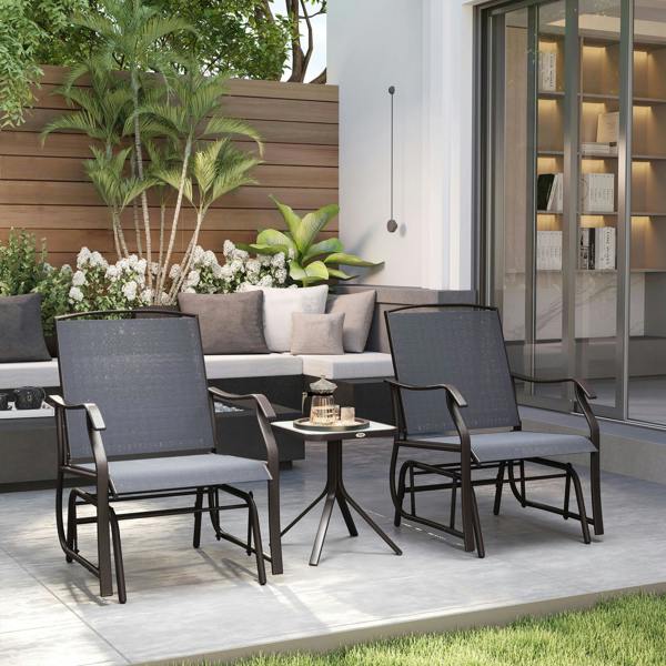 Glider Chair Coffee Set