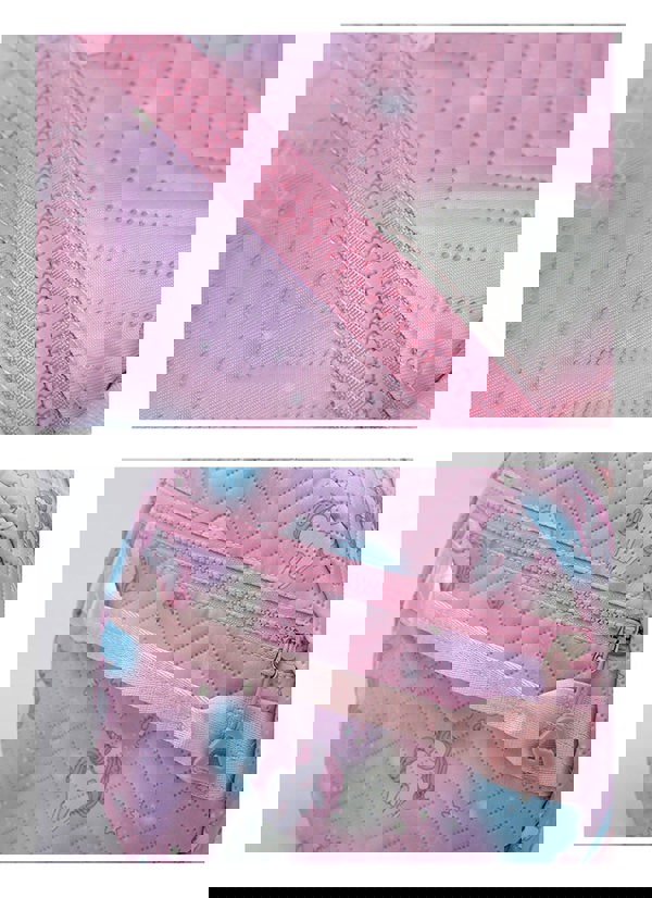 Anymom Mommy Baby Changing Bag Blue Unicorn Waterproof Shoulder Bag