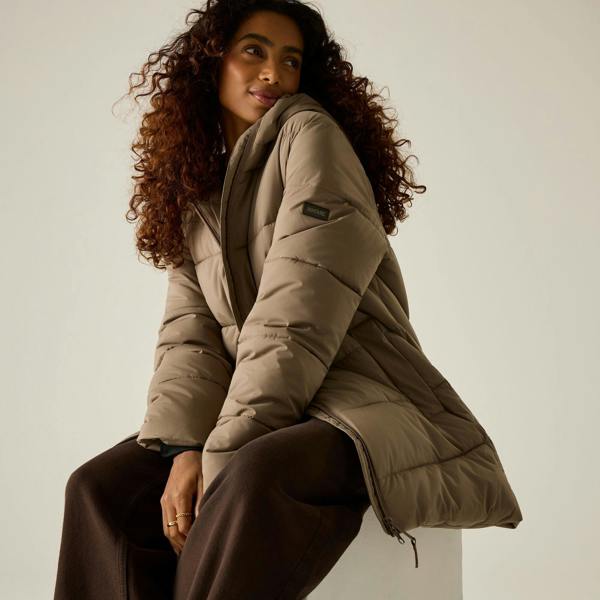 Regatta Womens/Ladies Faye Padded Jacket - Mocha