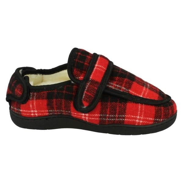 Spot On Ladies Spot On Removable Memory Foam Insole Slippers CT-16002