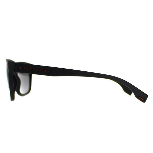 Hugo Boss Sunglasses BOSS 1322/S BLX T4 Matte Black Red Silver Mirror