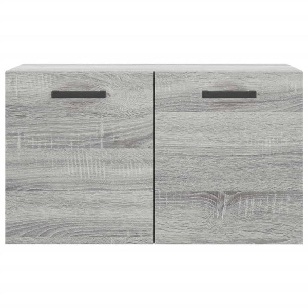 Berkfield Wall Cabinet Grey Sonoma 60x36.5x35 cm Engineered Wood