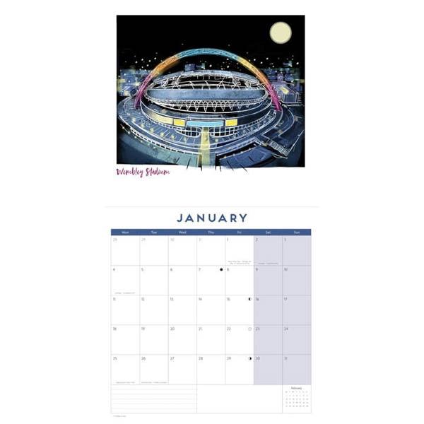 London Calling Calendar 2027, Wall Calendars, Month To View, Travel, Gift