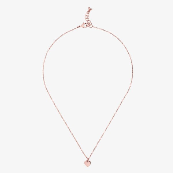 Ted Baker Hara Rose Gold Finish Tiny Heart Pendant Necklace TBJ1145-24-03
