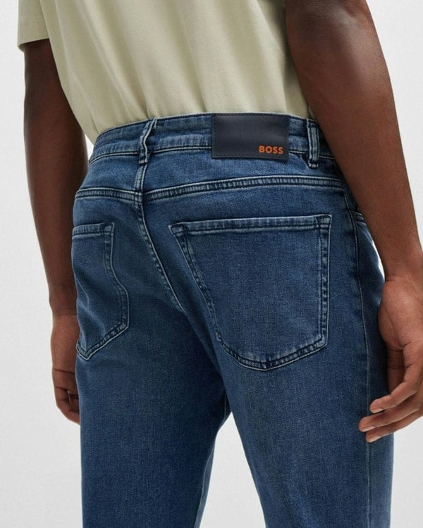 BOSS Orange BOSS Orange Re.Maine BC-C Regular Fit Jeans in Mid Blue Comfort-Stretch Denim NOS