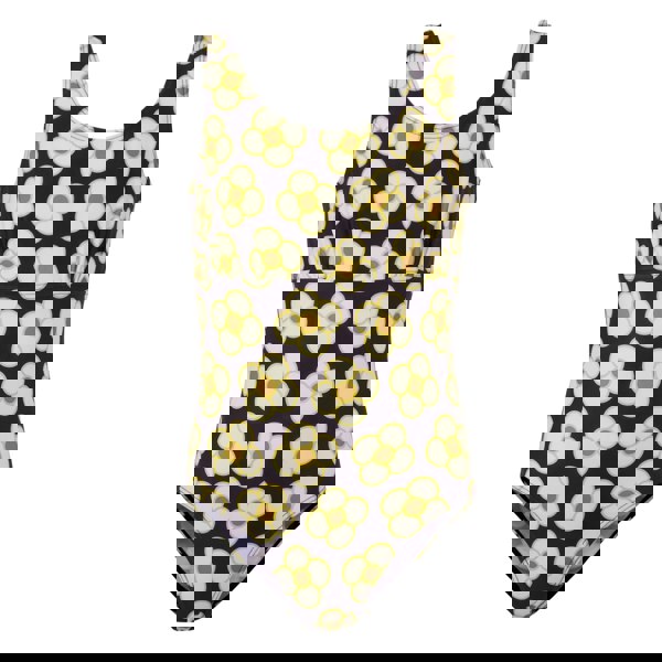 Regatta Girls Orla Kiely Spinning Flower One Piece Swimsuit - Black