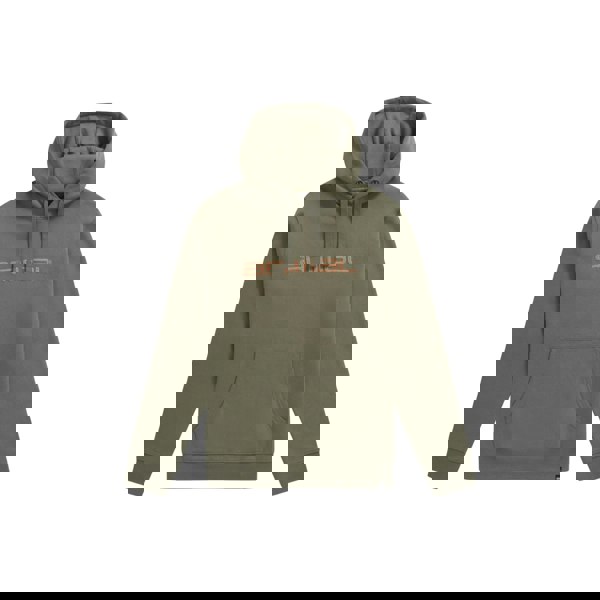 Animal Mens Driver Organic Hoodie - Khaki Green