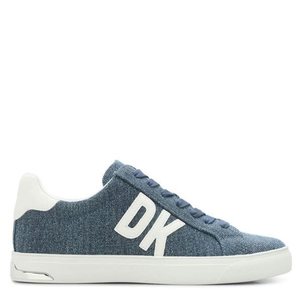 DKNY Womens/Ladies Abeni Lace Up Trainers - Blue/White - 