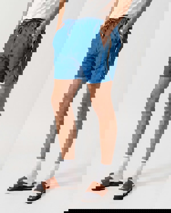 BOSS Orange Iconic Mens Swim Shorts - Bright Blue 436 side