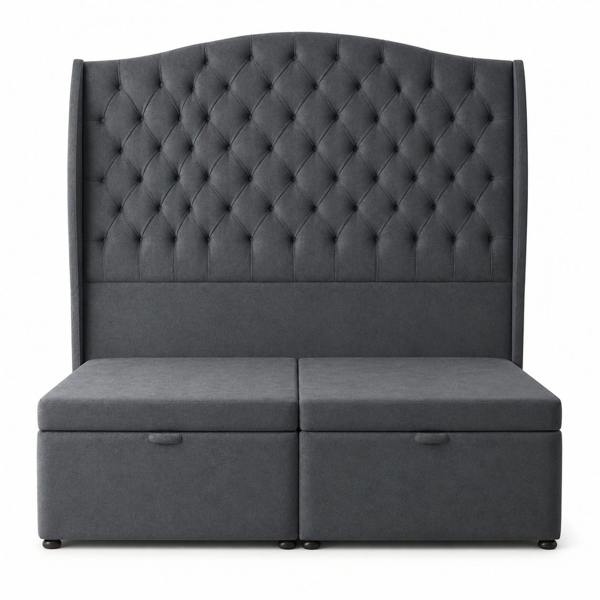Great British Beds Venice Winged Divan Ottoman Bed