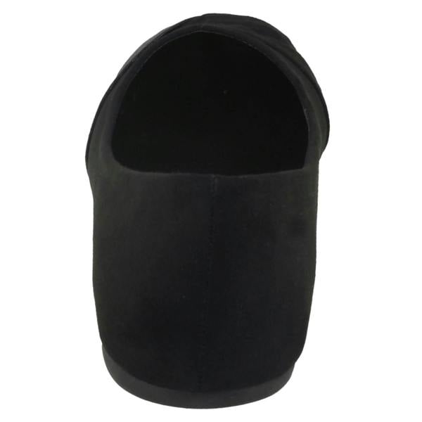 Spot On Ladies Spot On Twist Vamp Ballerinas