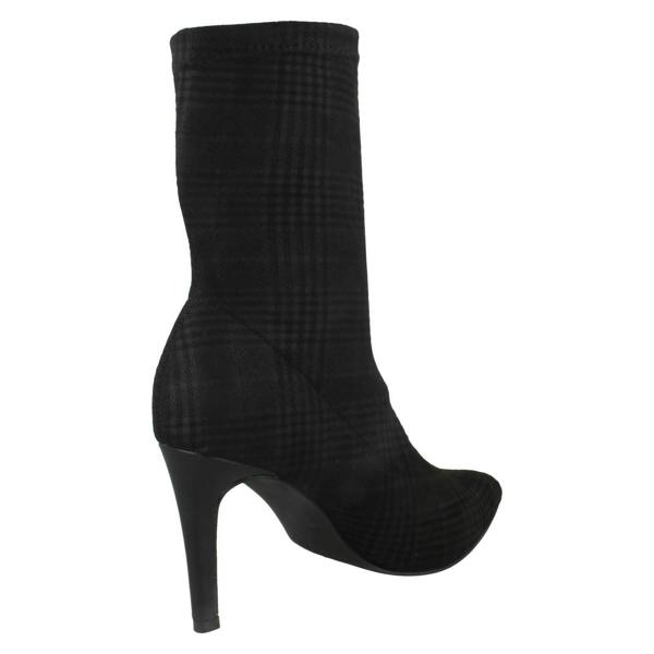 Spot On Ladies Spot On High Stiletto Heel Ankle Boots F50924