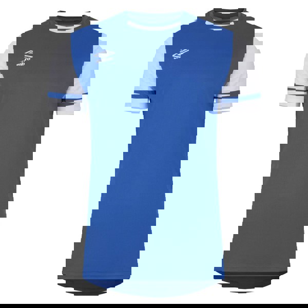 Umbro Mens Cavelle Jersey T-Shirt - Royal Blue/Brilliant White