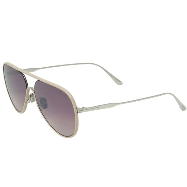 Tom Ford Jessie 02 Ft1016 18Z Silver Sunglasses