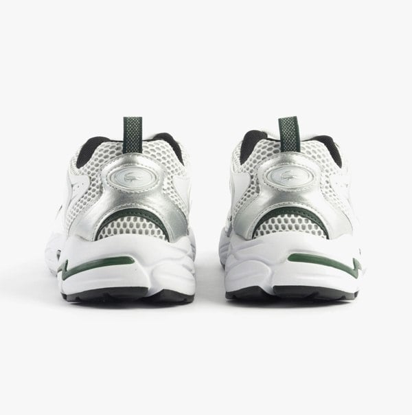 Lacoste STORM 96 2K Mens Trainers White/Dark Green