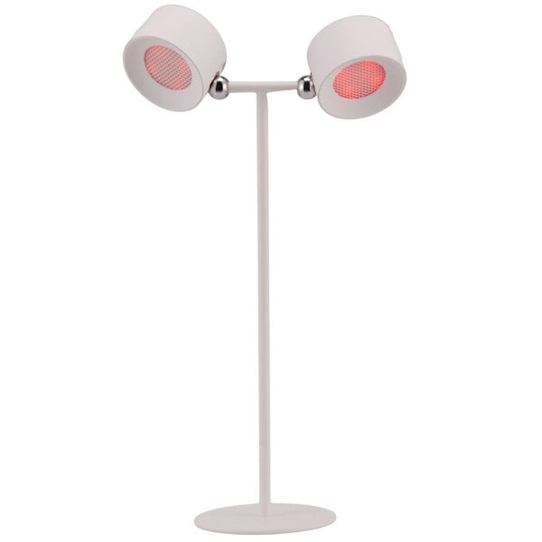 Tall White LED Colour Changing Rechargeable Remote Control Table Lamp Image 4