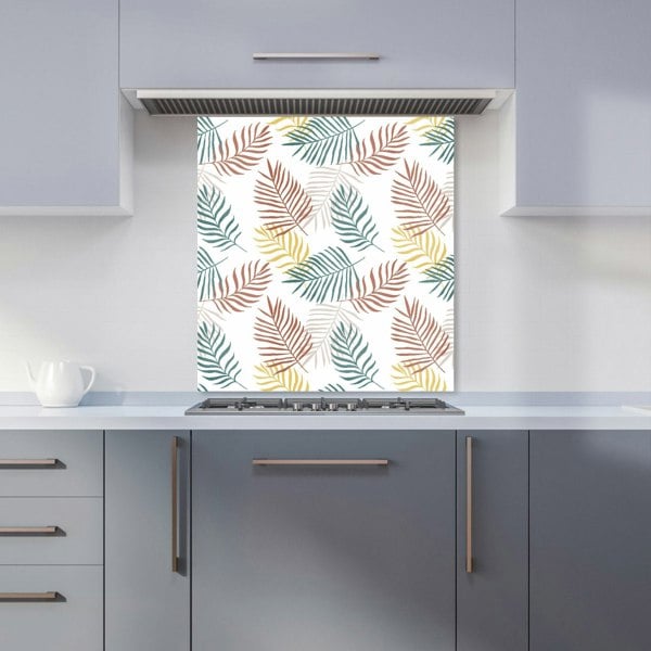 Warren Reed - Designer Palm Branches In Natural Colors Kitchen Splashback