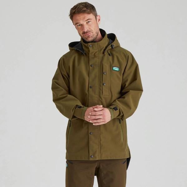 Ridgeline Mens Monsoon Classic Jacket with adjustable cuffs and storm guard