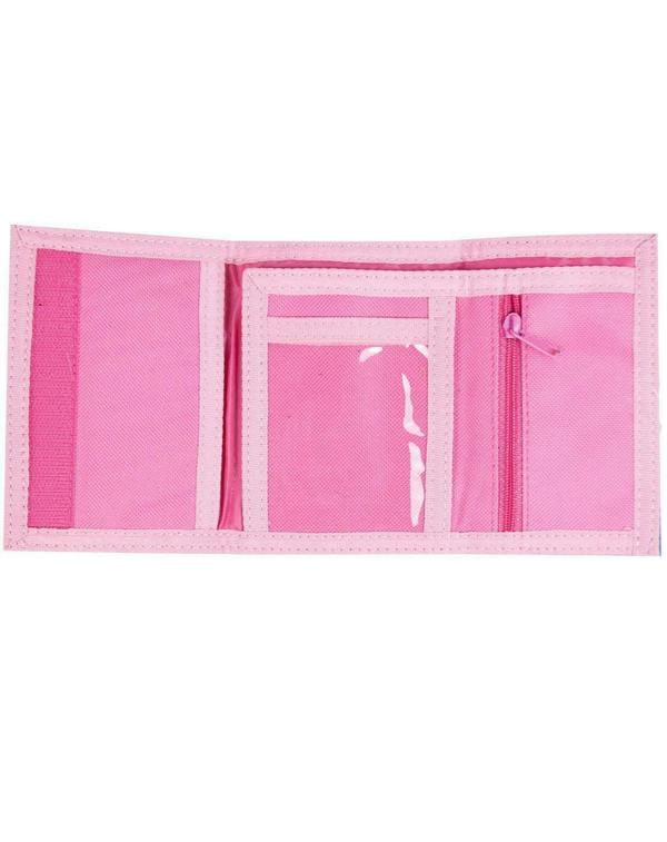 Peppa Pig Girls Pink Character Velcro Wallet (One Size)