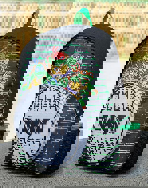 Teenage Mutant Ninja Turtles Unisex Kids Black Sewers Pocket Backpack (One Size)