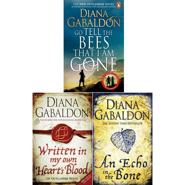 Orion Outlander Series 3 Books Set by Diana Gabaldon Go Tell the Bees that I am Gone