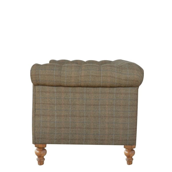 Artisan Furniture Multi Tweed 2 Seat Chesterfield