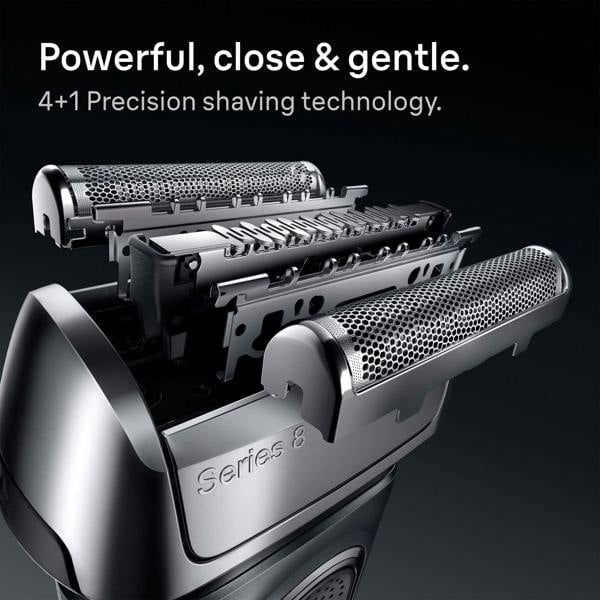 Braun Series Shavers Series 8 8663CC Grey Electric Shaver - Additional 4