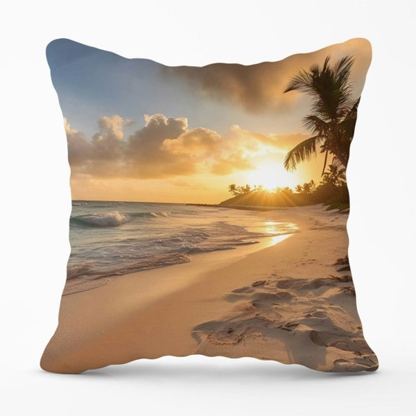 Warren Reed Sunrise In Paradise Cushions