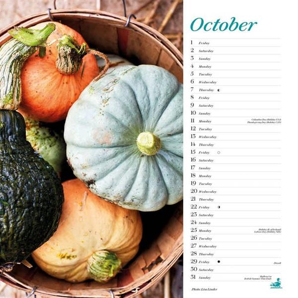 Country Living Calendar 2027, Wall Calendars, Month To View, Lifestyle, Gift