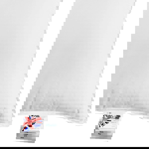 HOMESCAPES Microfibre Euro Continental Pillow - 40cm x 80cm (16"x32")