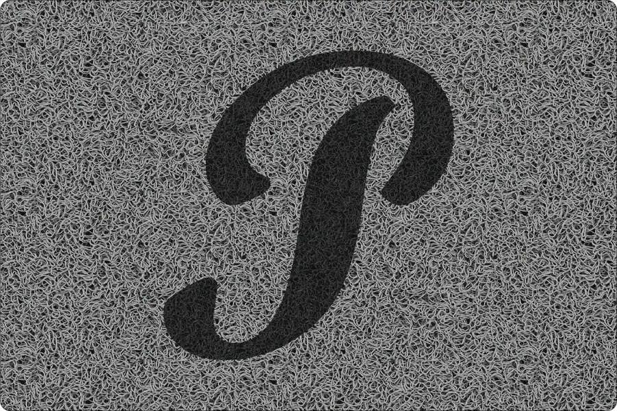 Nicoman Personalised Monogrammed Initial Letter Doormat 60 x 40cm